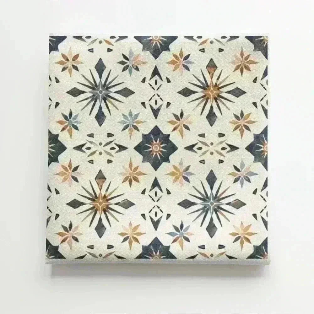 Whimsical Micro fiber fabric mugrug / coaster